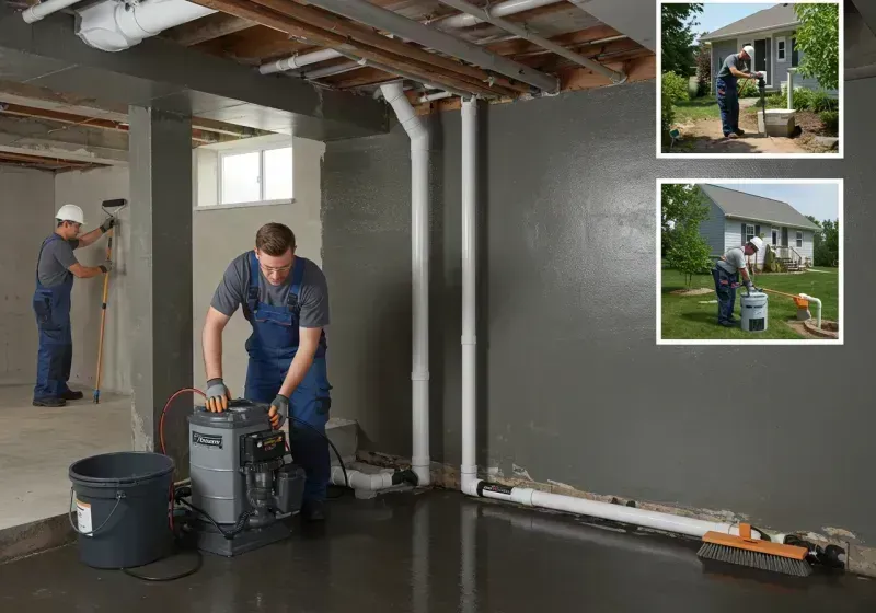 Basement Waterproofing and Flood Prevention process in Litchfield, MI